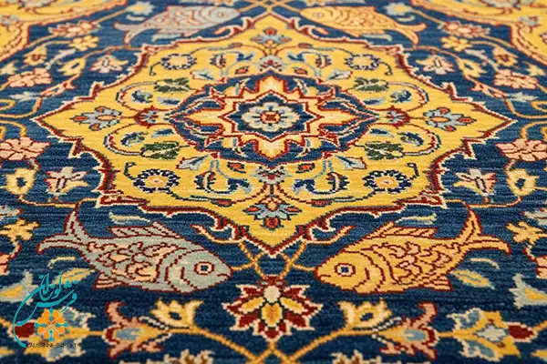 Fish design carpet